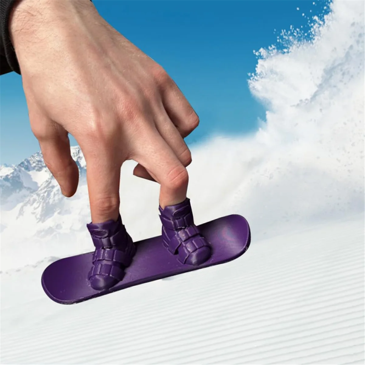 N38R_Mini Finger Snowboard, 3D-gedrucktes Finger Snowboard,