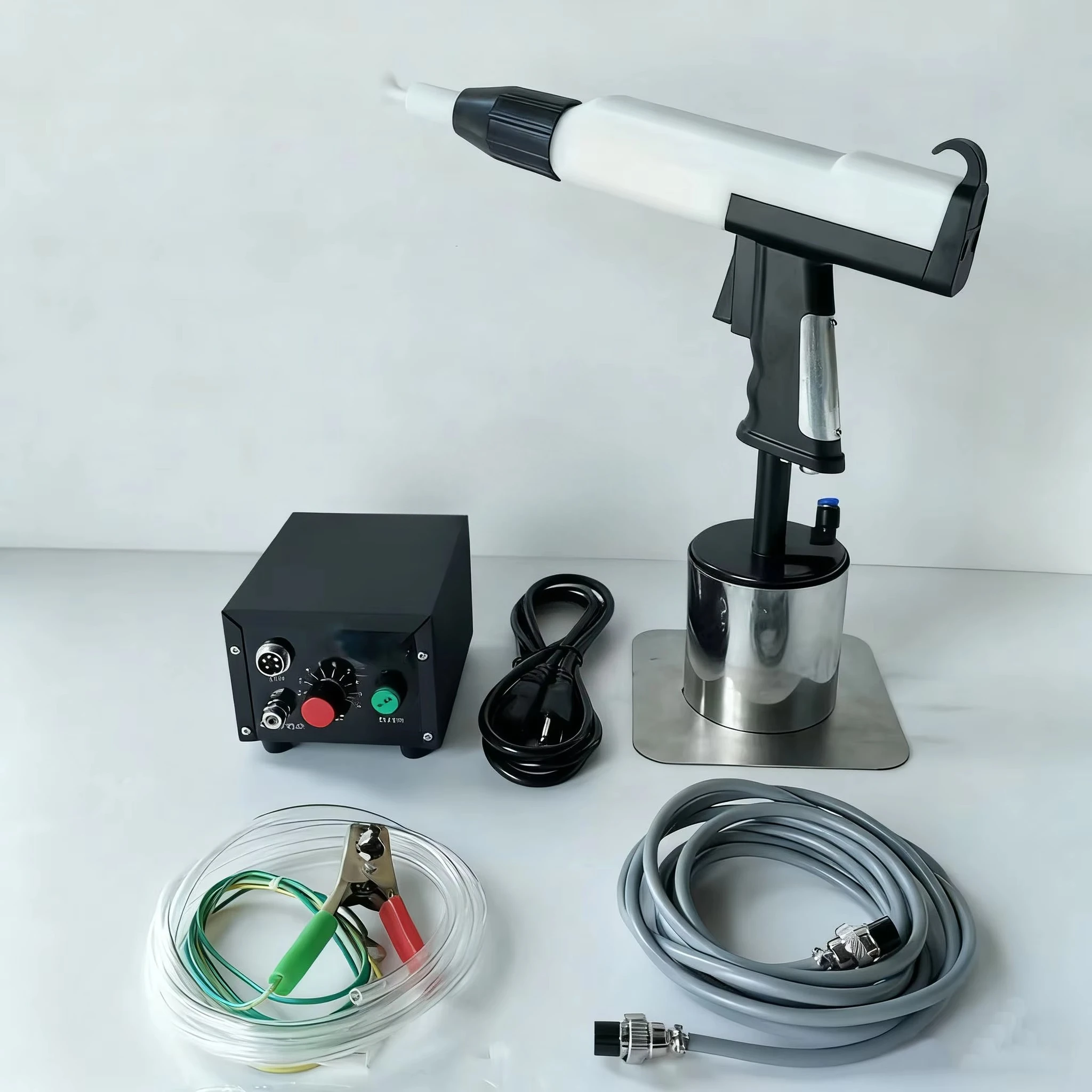 Applicable to Portable Powder Coating Spraying Machine Electrostatic Powder Coating Spray Gun For Surface Treatment WX-SY