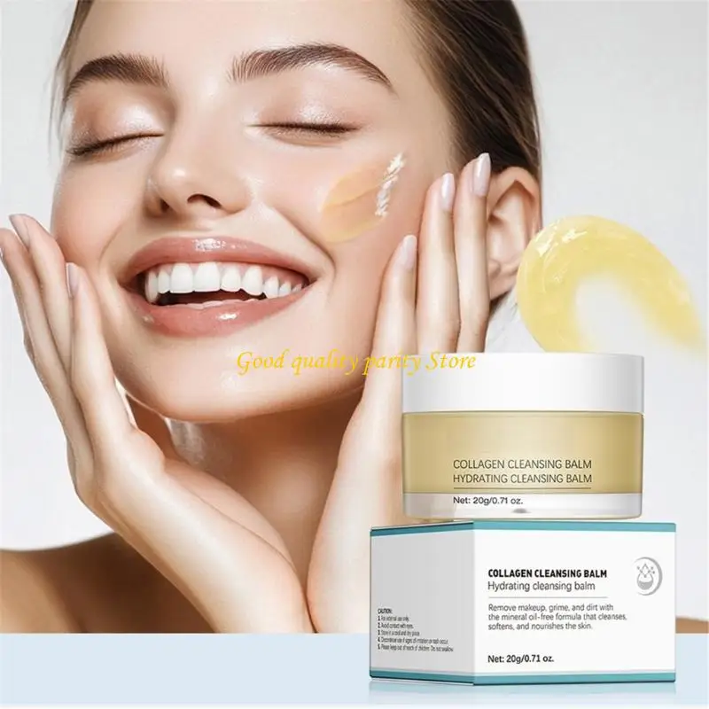 M4ya تطهير بلسم مزيل الماكياج مزيل الماكياج الوجه لا يشهد منظف الوجه الدهنية