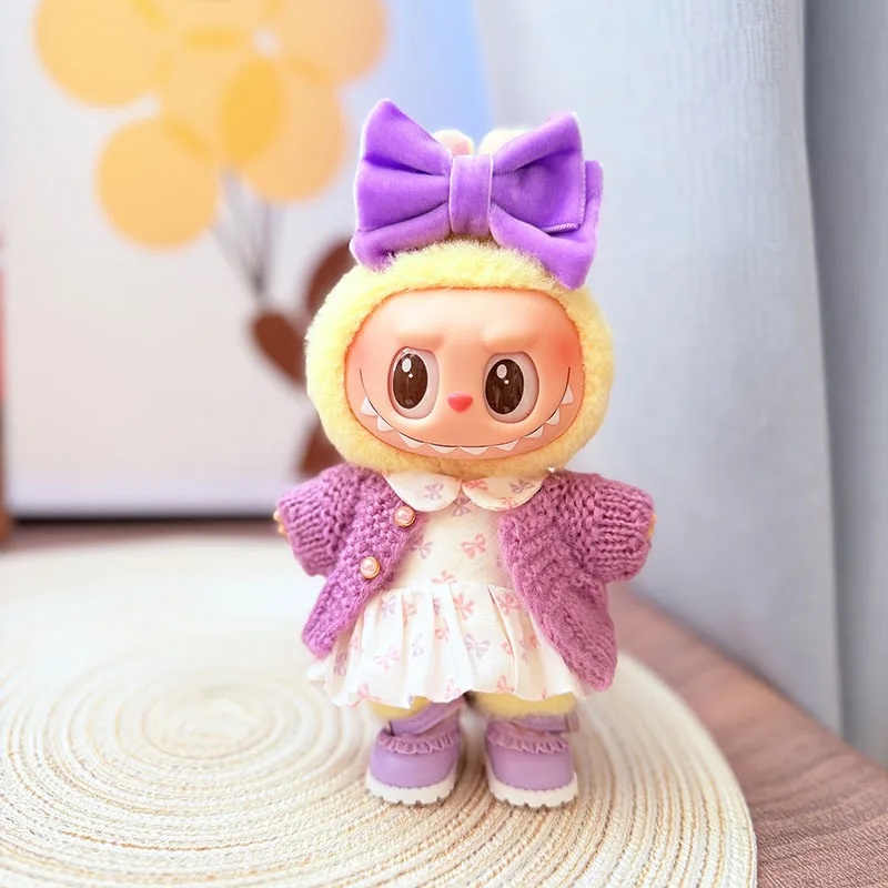 Labubu Doll Clothes Sweet Heart Dress 15/17cm Labubu I II Idol Dolls Plush Doll'S Clothes Sitting Party Accessories - AliExpress 26 Labubu Doll Clothes Sweet Heart Dress 15/17cm Labubu I II Idol Dolls Plush Doll'S Clothes Sitting Party Accessories - AliExpress 26