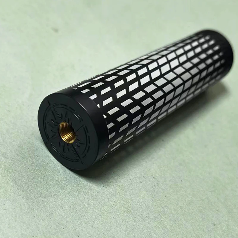 DIY Blackout Mech Mod 18650 Pil 316ss Cam Tüp 510 Blaze Solo Tankı için Mekanik Mech Modları Dekoratif aksesuarlar