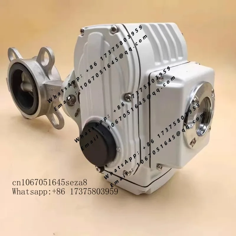 Electric butterfly valve D971X-16P electric stainless steel clip electric butterfly valve shut-off valve Fulaisi fosd-05