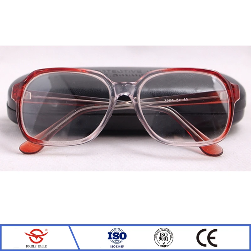 Direct selling ionizing radiation protective 0.5mmpb lead glasses x-ray gamma ray radiological protection lead spectacles