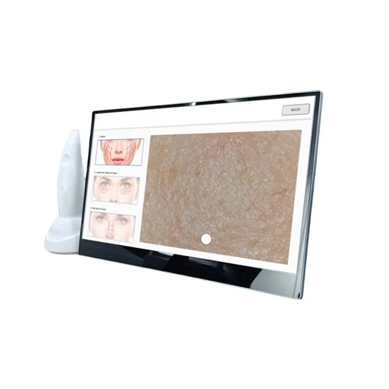 Analisador de pele que aperta o preço competitivo Analisador de pele profissional Bom preço Analisador de pele do scanner facial