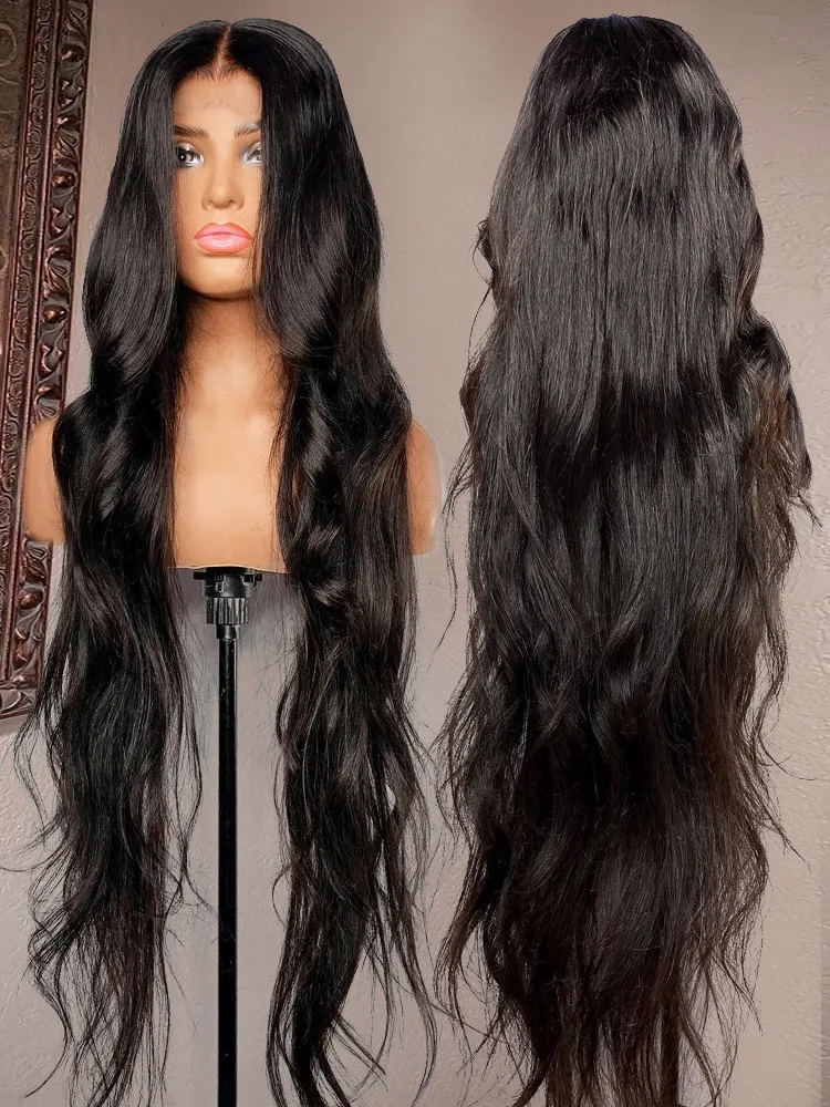 

MEODI Body Wave 13x6 Hd Lace Frontal Wig 30inch Loose Wave Brazilian Lace Front Human Hair Wig 360 Full Lace Wig Human Hair