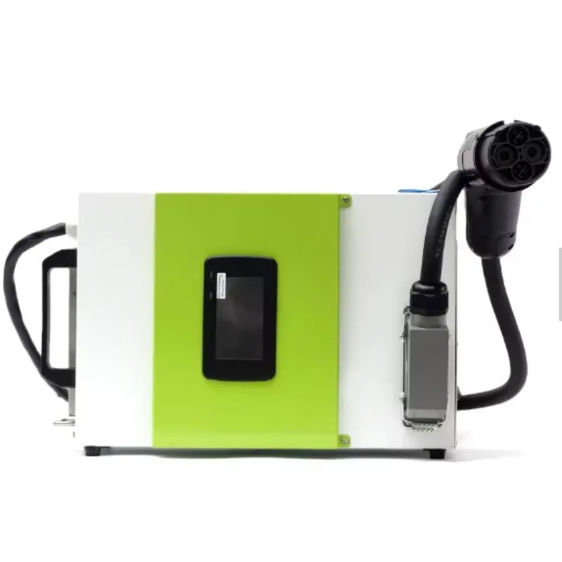 CHAdeMO CCS GB/T Multi-standard 15kW Portable DC Fast Charging Equipment, Movable EV Charger Designed for Nissan Leaf