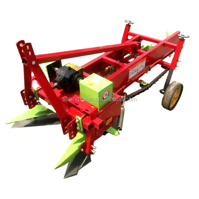 Tractor Attached Mini Peanut Harvester Machine with Bearing High Productivity 25-35 HP 800mm Working Width 2 Row