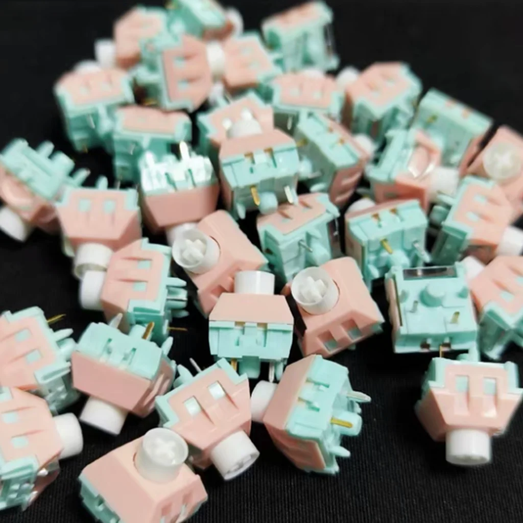 Kailh Box Marshmallow Switch Clicky Tactile Linear HP-like 5Pin Switches RGB POM DIY Custom Mechanical Keyboard Gamer Accessorie