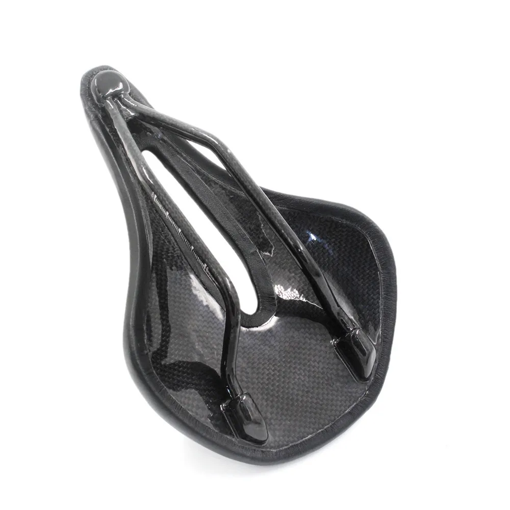 Ultralight Carbon fiber saddle road mtb mountain bike bicycle saddle for man cycling saddle trail comfort races seat Accessories