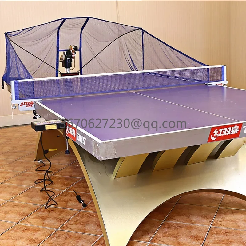 Table Tennis Serve Machine Robot Fully Automatic Training Partner Self-programming AI Table Tennis Robot