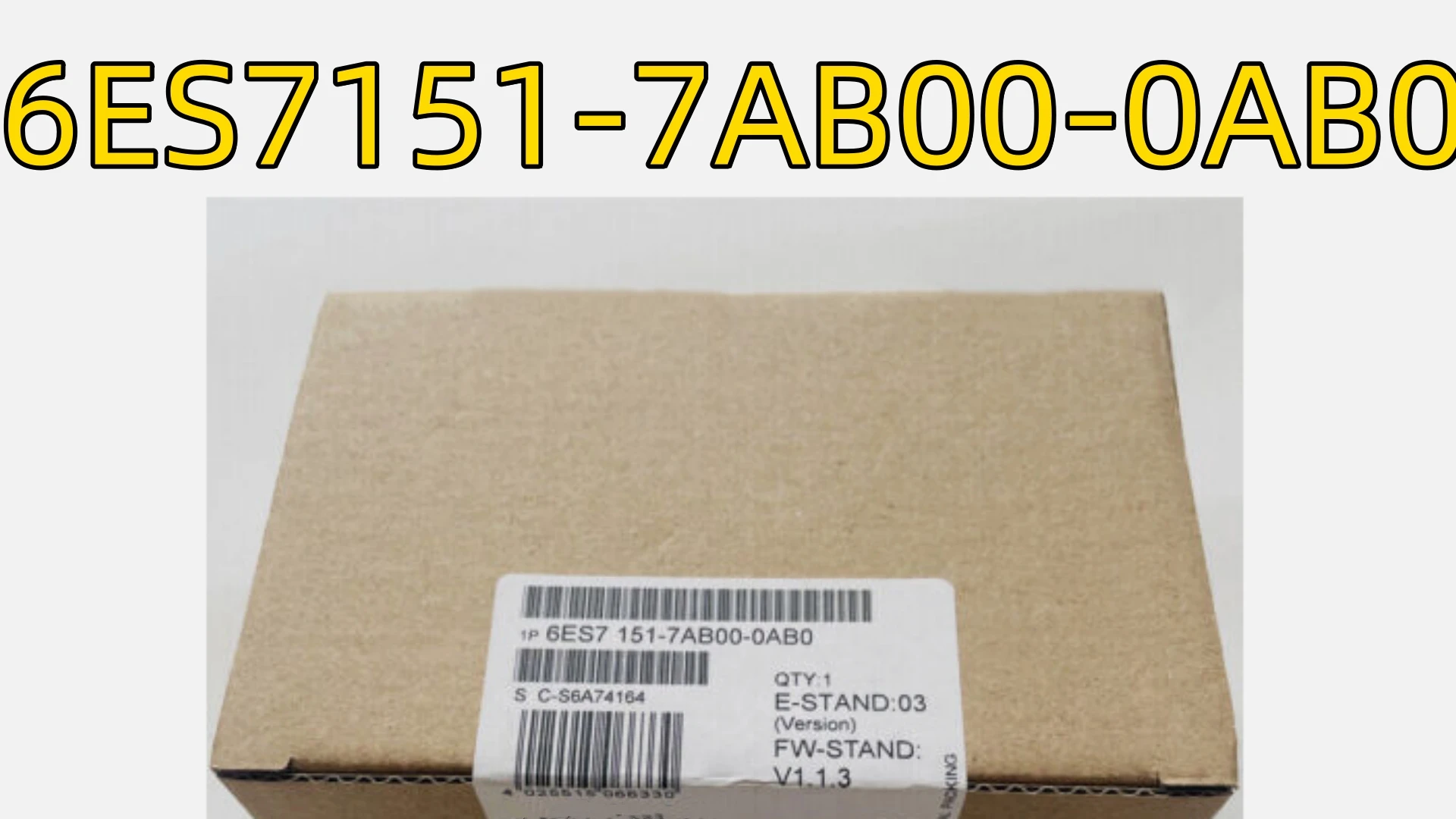 

New IM151-7 CPU FO 6ES7 151-7AB00-0AB0 6ES7151-7AB00-0AB0 6ES71 51-7AB00-0AB0 One-year warranty Fast delivery