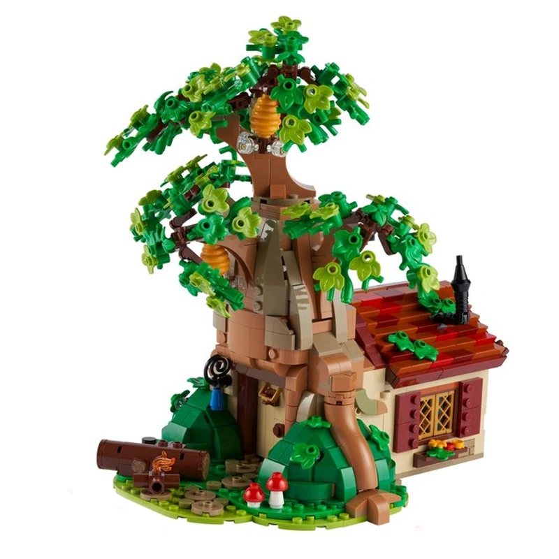 

1265PCS little bear MOC Creative street view Model Building Blocks Architecture DIY Education Assembly Model Toys Kids Gifts Age