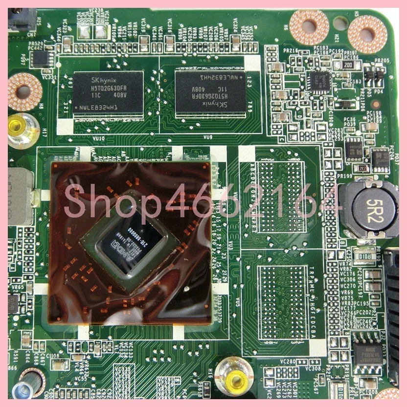 Placa base K45DR con HD7470M GPU para portátil ASUS A45D A45DR K45D K45DR R400D R400DR, placa base 100% probada OK