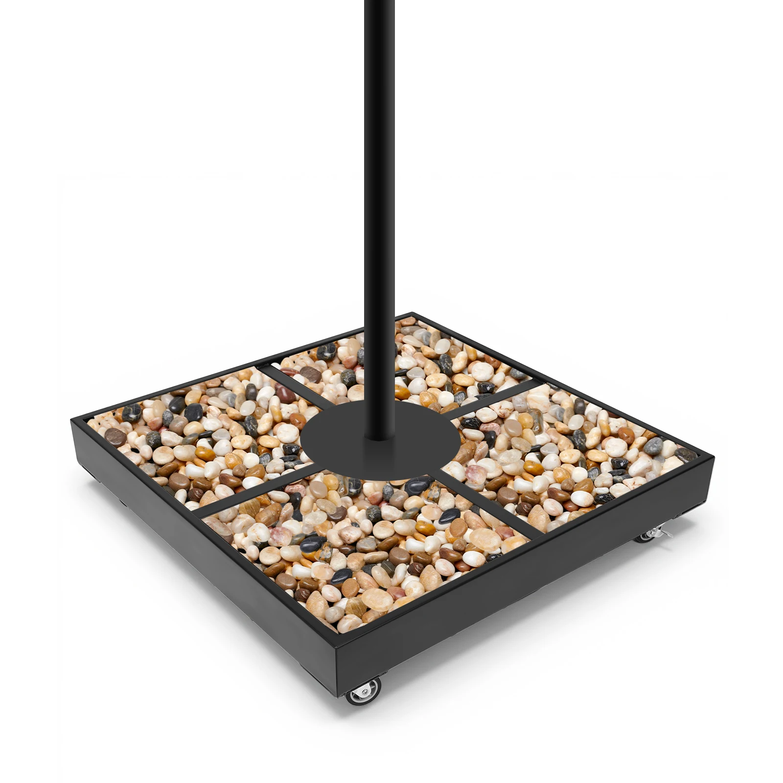 Patio Umbrella Base with Wheels Umbrella Stand Umbrella Holder for Outside Patio