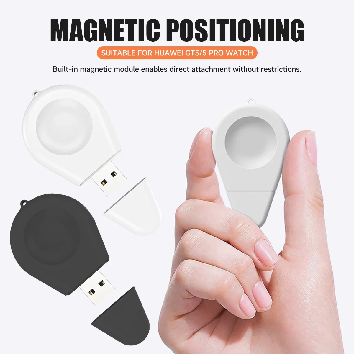 Smartwatch Dock Charger Stand Adapter For Huawei Watch GT6/5/4 Watch 6/5Pro Watch Charger for watch 4/4PRO Portable USB Charger
