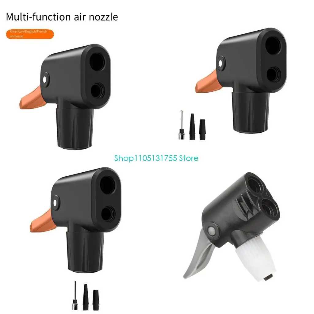 

K0EF Bicycles Nozzle Hose Adapter Double Head Adapter Quick Fitting