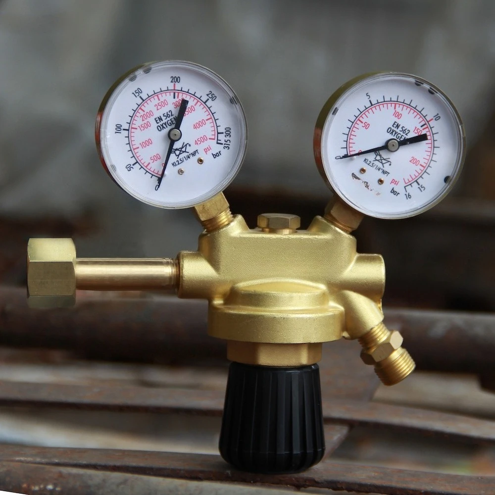 

CR0502 Редукционный клапан аргона Интерфейс CGA580 AR-191Y Измеритель аргона углекислого газа высокого давления