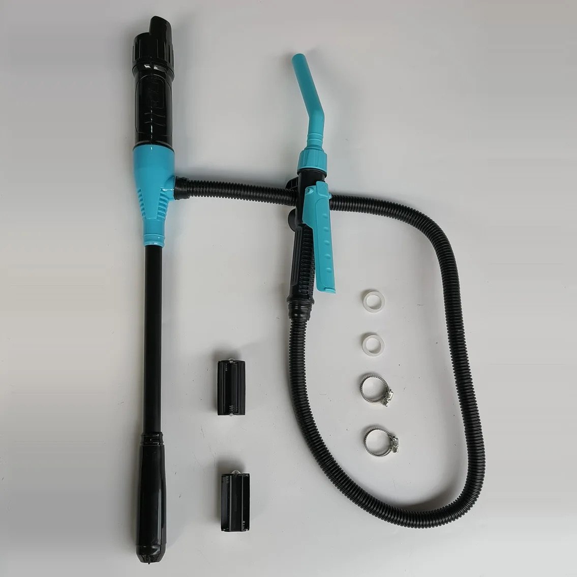 Vehicle Fuel Tank Oil Extraction Tool Electric Siphon Pump Battery Powered Suction Hose With Controllable Flow Gun Head