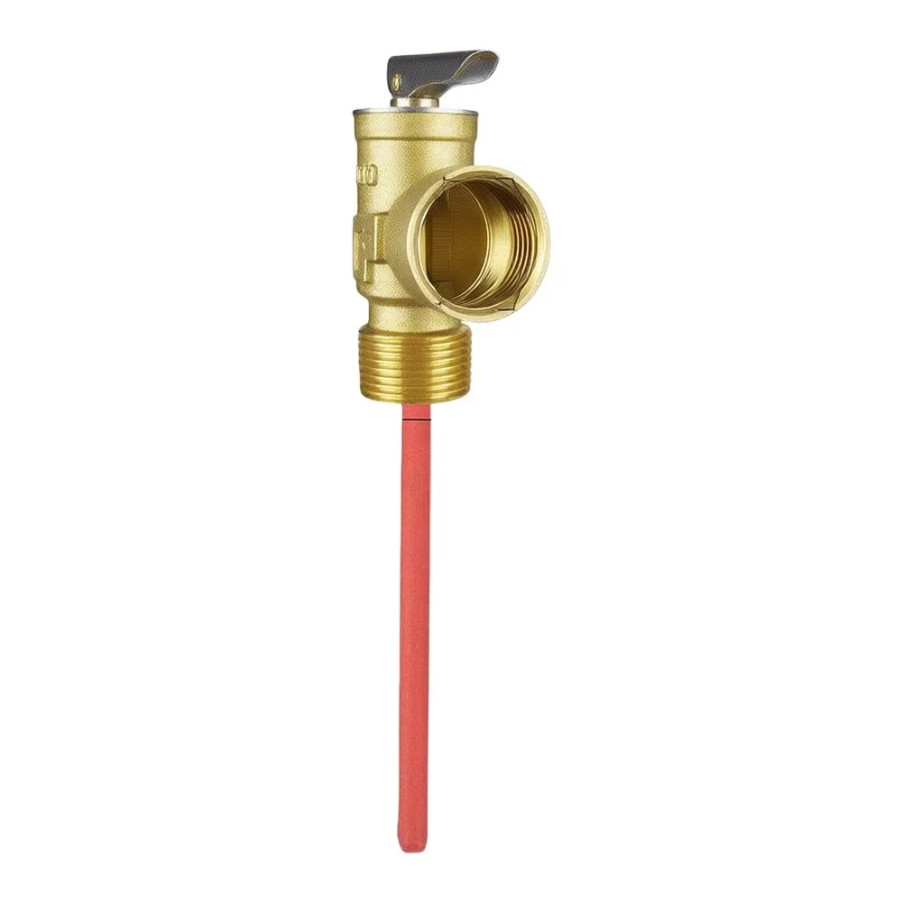For RV Water Heater T&P Relief Valve Constructed of Brass DN15 150 PSI 99C DN20 150 PSI 99C for Reliable Performance