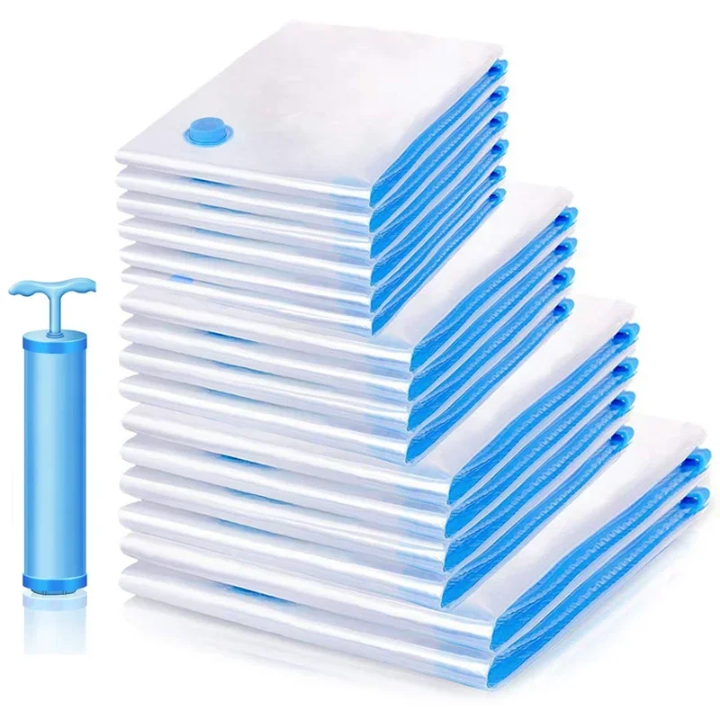 

Travel Suitcases Essentials, Vacuum Storage Organizer Bags,wardrobe Clothes Compression Packaging Sealing Bag Camping Equipment