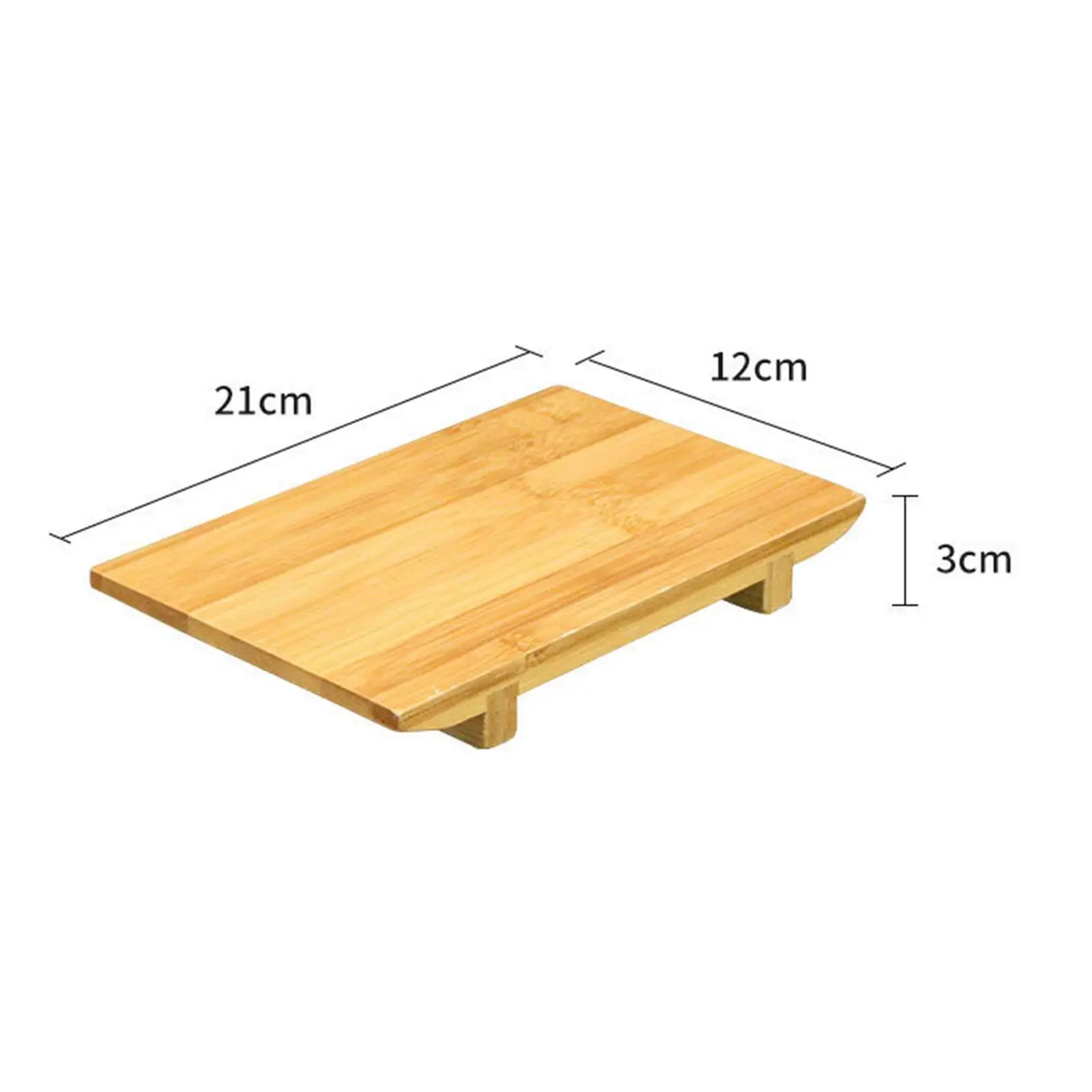 Sashimi Sushi Plate Tableware Sushi Board Decorative Kitchen Table Organizer Centerpiece Multipurpose Serving Tray Rectangle