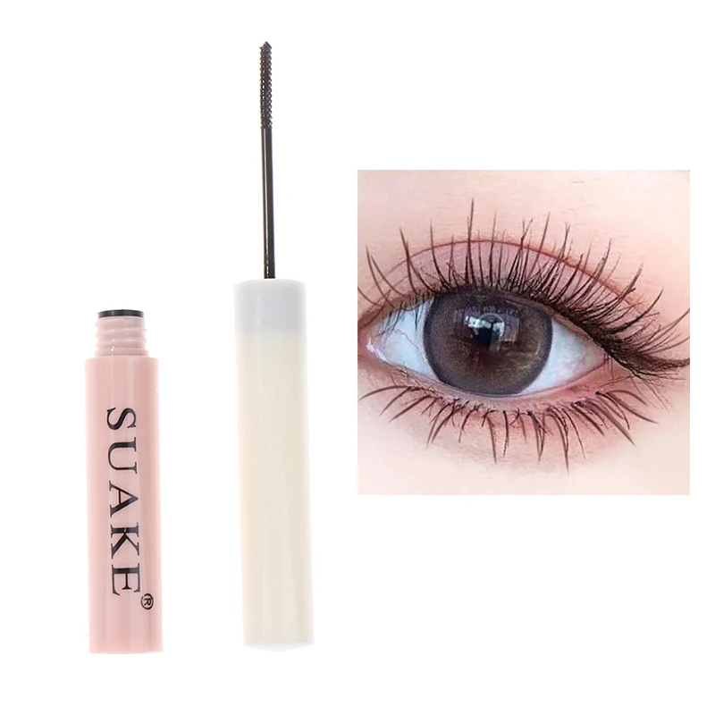 1 pz pennello Ultra Fine Mascara impermeabile opaco innesto Mascara sottile asciugatura rapida Mascara estensione arricciatura ciglia strumenti per il trucco