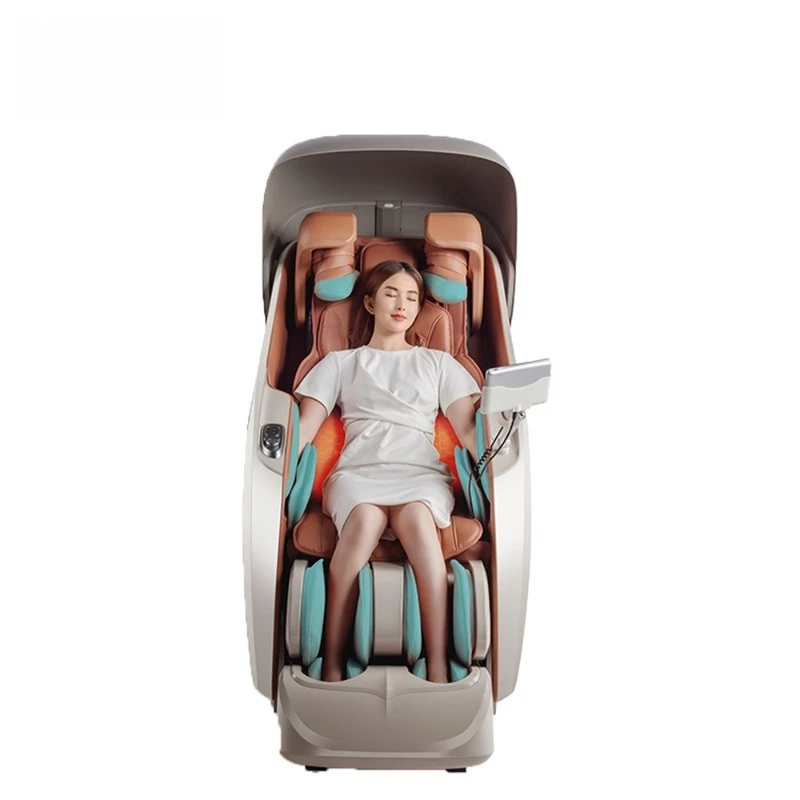 Industry-First Targeted Neck Mechanism Luxury Zero Gravity Full Body Massage Chair