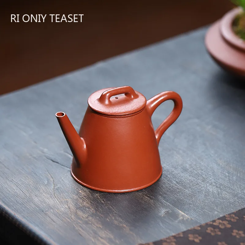 120ml Chinese Yixing Small Capacity Purple Clay Teapot Famous Handmade Zisha Tea Pot Beauty Tea Infuser Kettle Tea Set Teaware