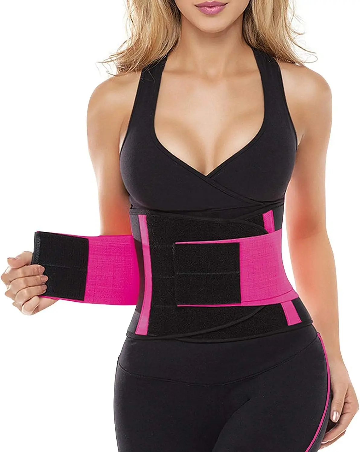 

Waist Trainer for Women Tummy Control Cincher Belt Workout Sweat Band Back Support Sport Girdle