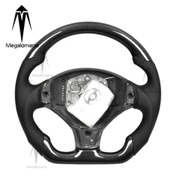 Carbon Fiber Steering Wheel Fit For Peugeot 4008 408 508 5008 301 307 3008 308 206 2008 208 260 LED Steering Wheel