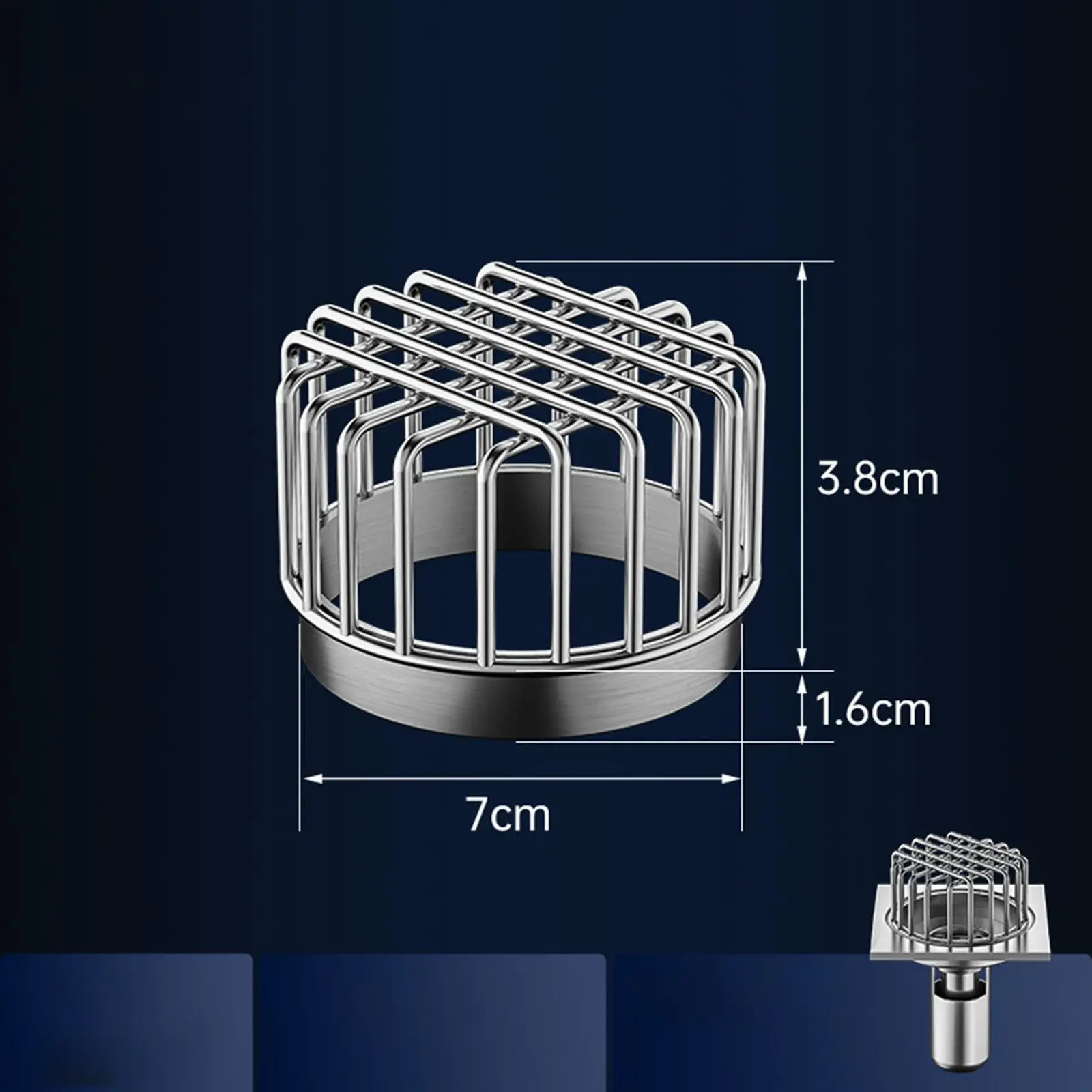 Gutter Leaf Guard Drain Cover Wear Resistant Anti Clogging Gutter Protector