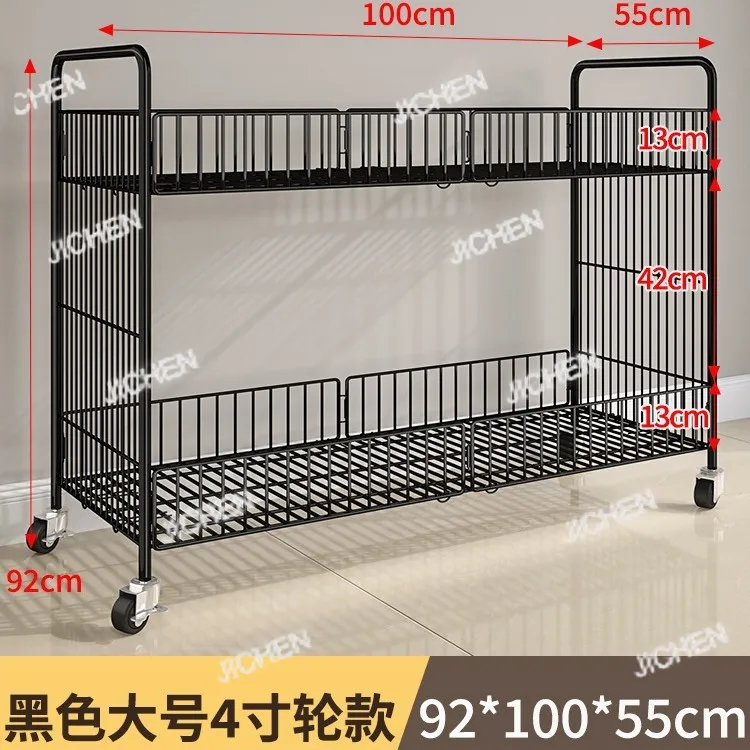 Stall trolley ice powder stall commercial mobile shelves foldable night market sushi stall trolley