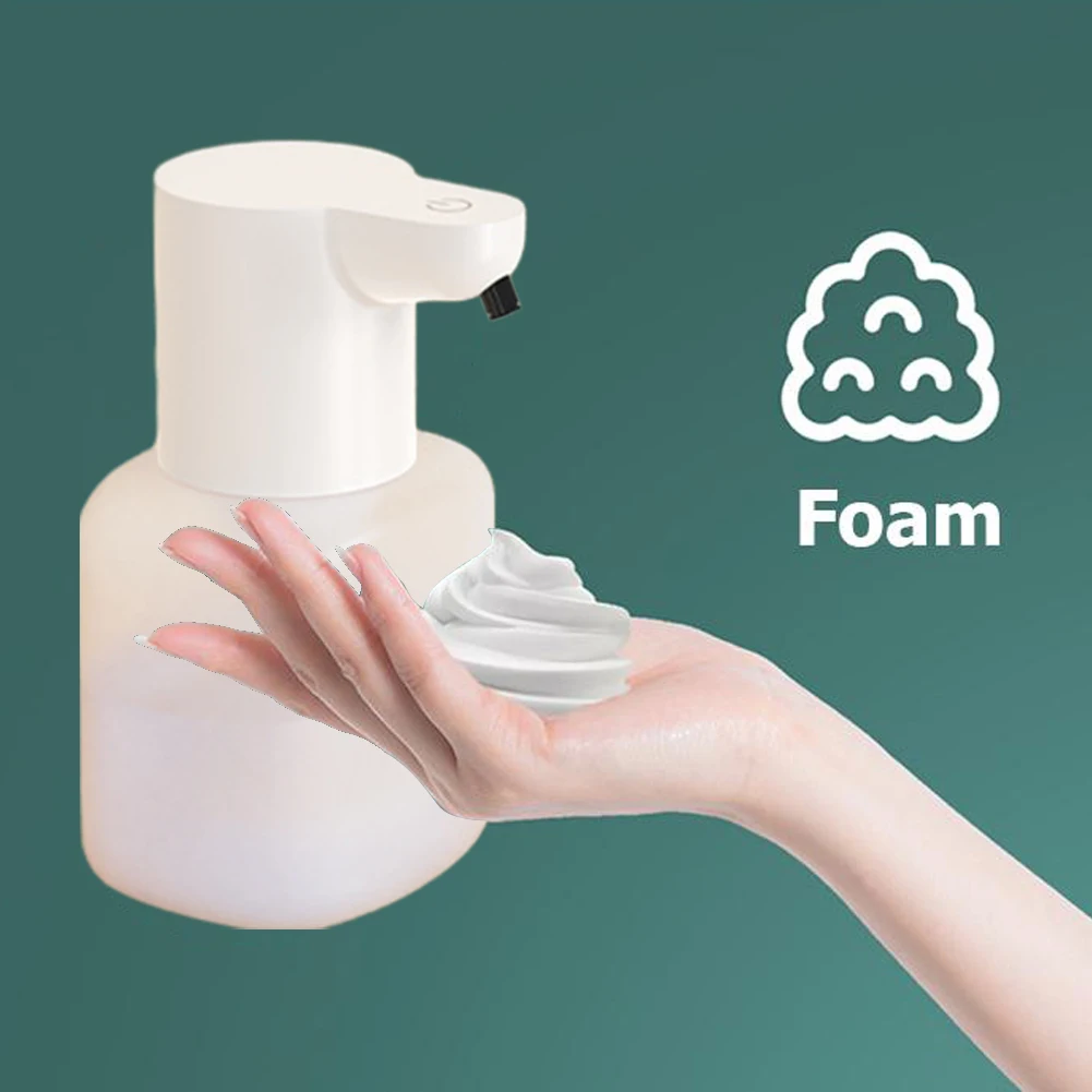 550ml Automatic Soap Dispenser Rechargeable Automatic Sensor Hand Sanitizer Machine 4 Gears Dish Soap Dispenser for Home Office