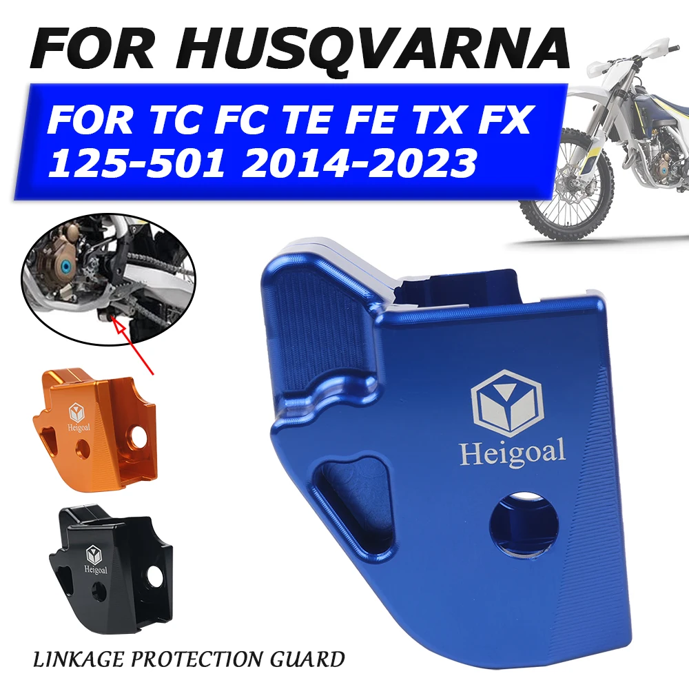 

For FE 350 Rear Shock Absorber Linkage Protector Guard For Husqvarna TE FE TC FC TX FX 250 350 450 125 300 501 200 400 2023 2024