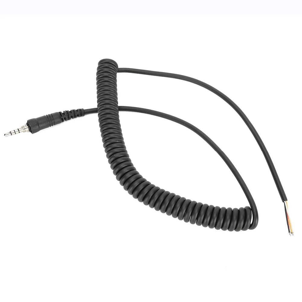 كابل Yaesu Vertex VX-6R VX-7R FT-270 DIY لميكروفون مكبر الصوت، جهاز اتصال لاسلكي، سهل التركيب، توافق عالي