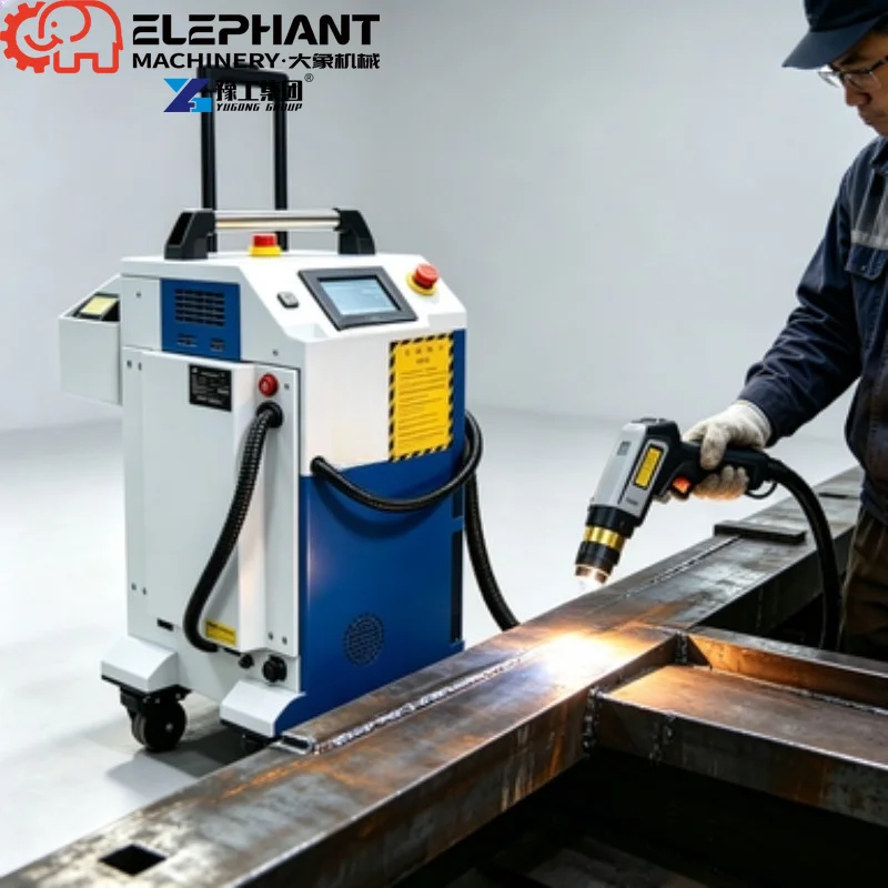 Laser Pulse Stripping Cleaning Machine 200W‑1000W Portable Rust Remover For Metal Wood Varnish Paint Coating Removal