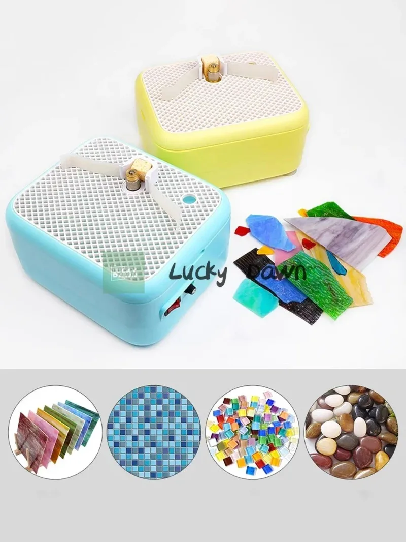 

220 В портативный электрический шлифовальный станок для цветного стекла, многофункциональный стеклянный керамический шлифовальный стол, набор ручной работы, инструмент для рукоделия