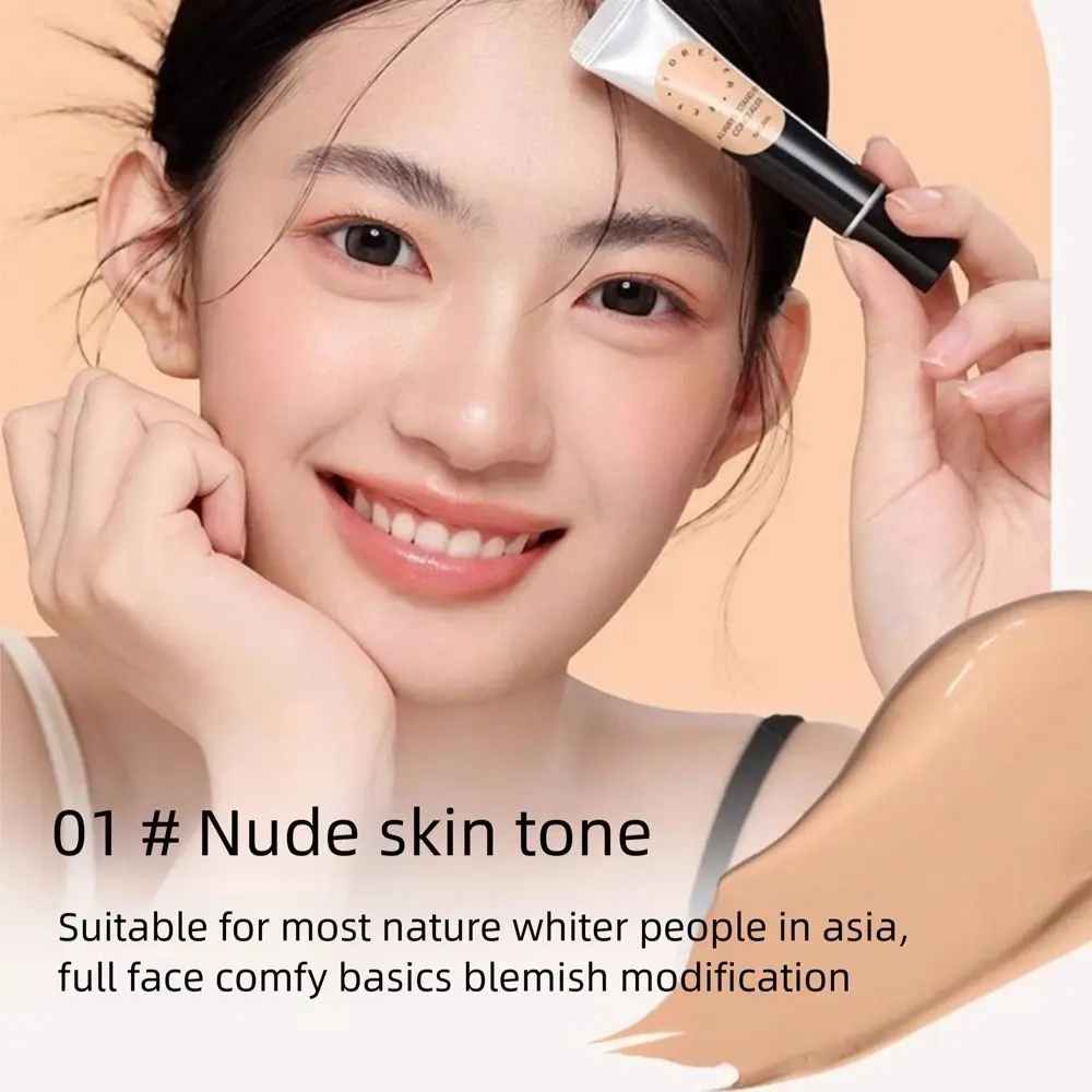 Corrector multiusos líquido a prueba de sudor crema correctora de larga duración base hidratante maquillaje