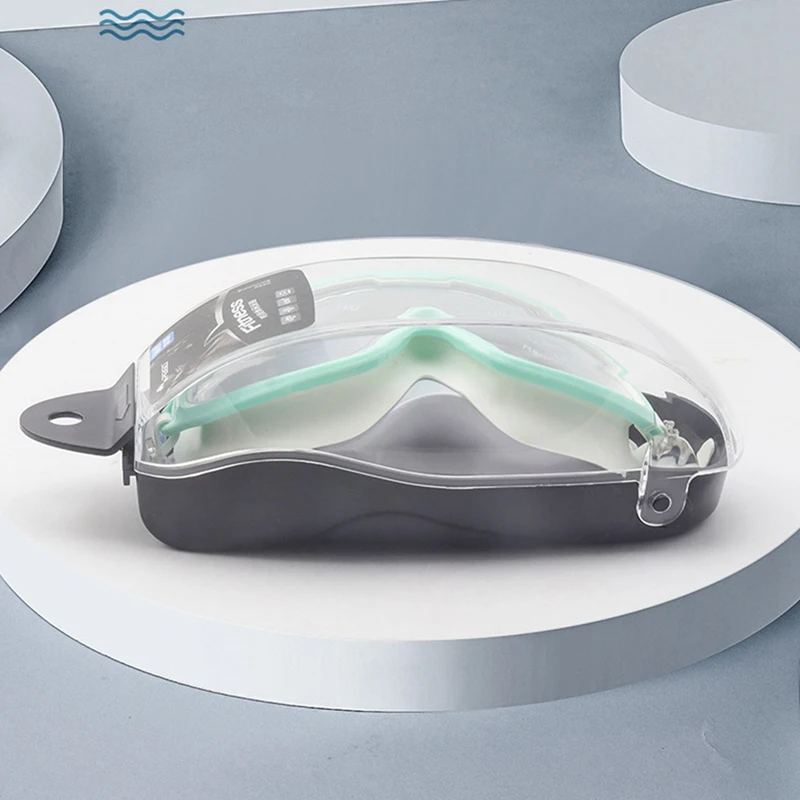 الكبار قناع الغوص مريحة لارتداء مواد ذات جودة عالية طبقة مزدوجة السباحة حملق حزام سميكة طوقا