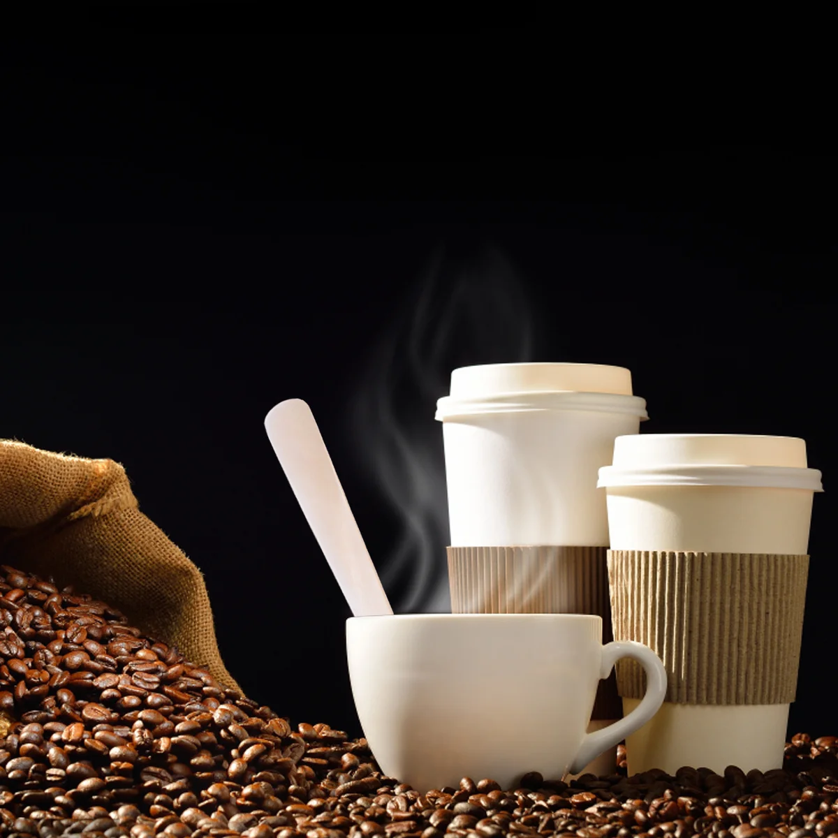 

2pcs Shell Coffee Spoon Premium Mixing Spoons For Dessert Cake Kitchen Utensils Smooth Handle Ideal Home Office Coffee House Use