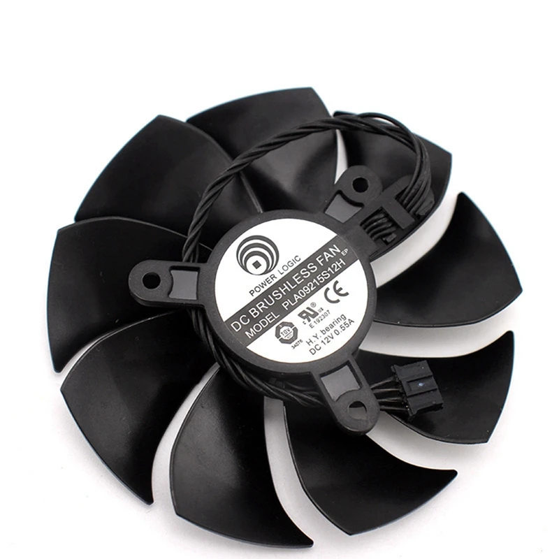 ITX Video Card Cooling Fan PLA09215S12H GTX 1650 GPU Fan For EVGA GTX 1660 Ti SC Ultra Gaming Graphics Card Fan Durable