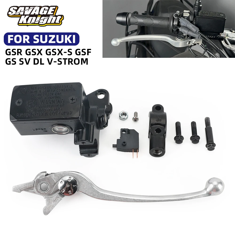 

Front Brake Master Cylinder For SUZUKI DL 250 650 V-Strom GSR GSX GSX S 750 GSX-R125 GSF SV650 GS500 Motorcycle Brake Lever Part