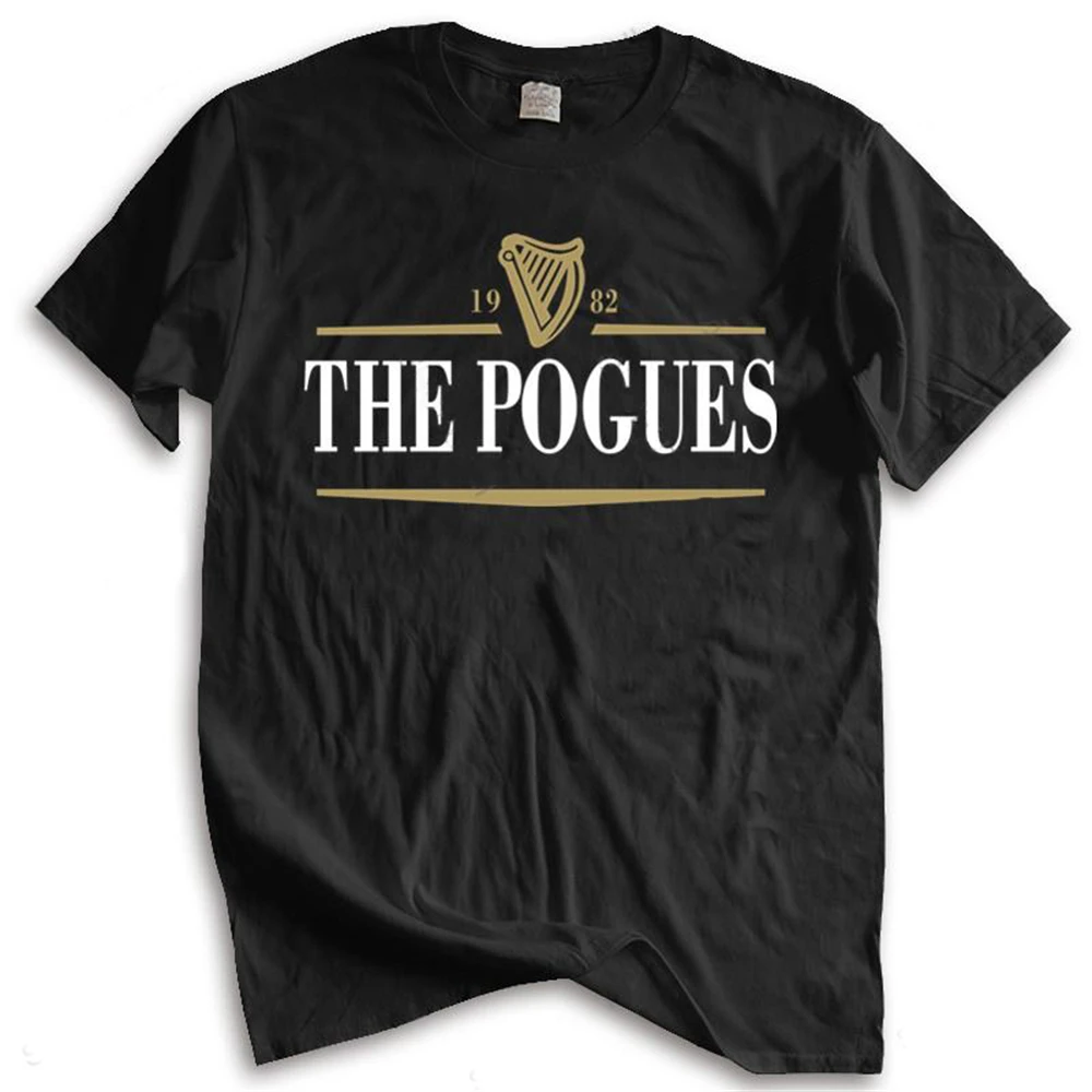 The Pogues Irish Punk Rock Anarchy Male Hot Selling New Summer Women's Short Sleeve T-Shirt Tops Shirt Children's 3D