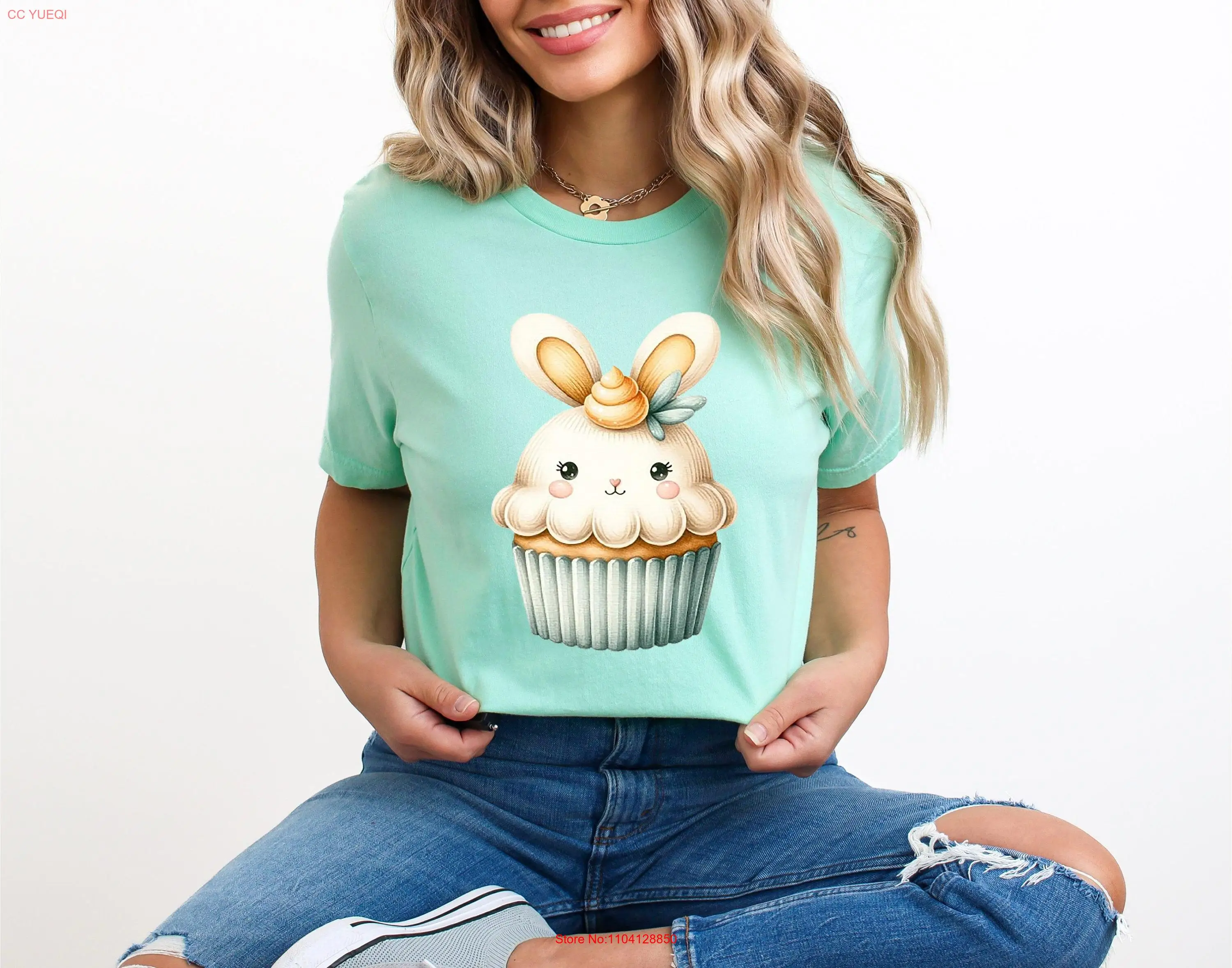 Camiseta de pastel de Pascua, pastelería de huevos, Chef, amante bohemio, linda para sus mangas largas o cortas