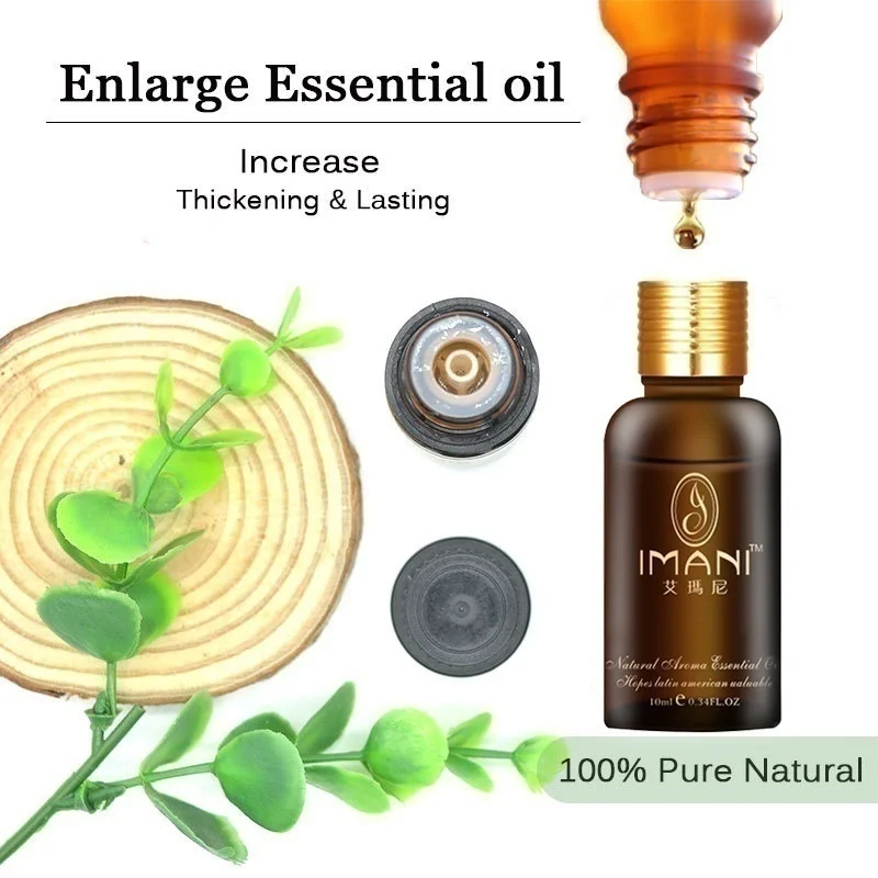 زيت عطري ممتد للذكور. إزالة الشعر
