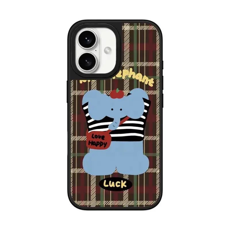 

Luck Puppy Mirror Magnetic iPhone 11 12 13 15 14 16 Pro Max Protective Case, Fits iPhone 16 Pro Max