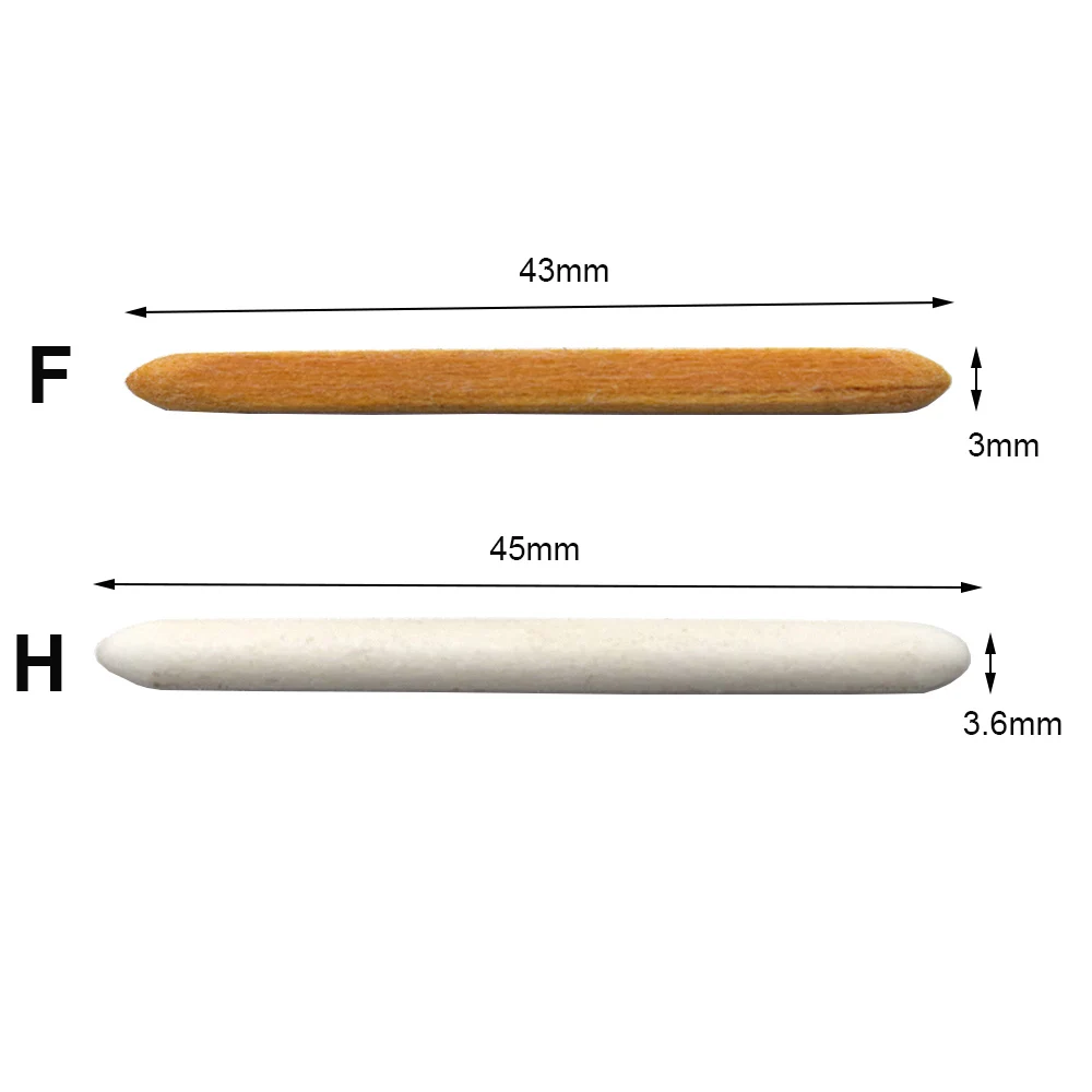 Punte per placcatura con penna in fibra da 100 pezzi doppia estremità per utensili per gioielli con macchina per placcatura in oro e rodio