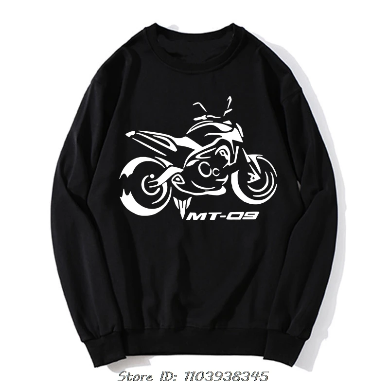 Yam Mt-09 Mt 09 Oversized Hoodie Motorcycles Motorbike Top Quality Fashion Men Clothing Cotton Streetwear Pullover Sweatshirt