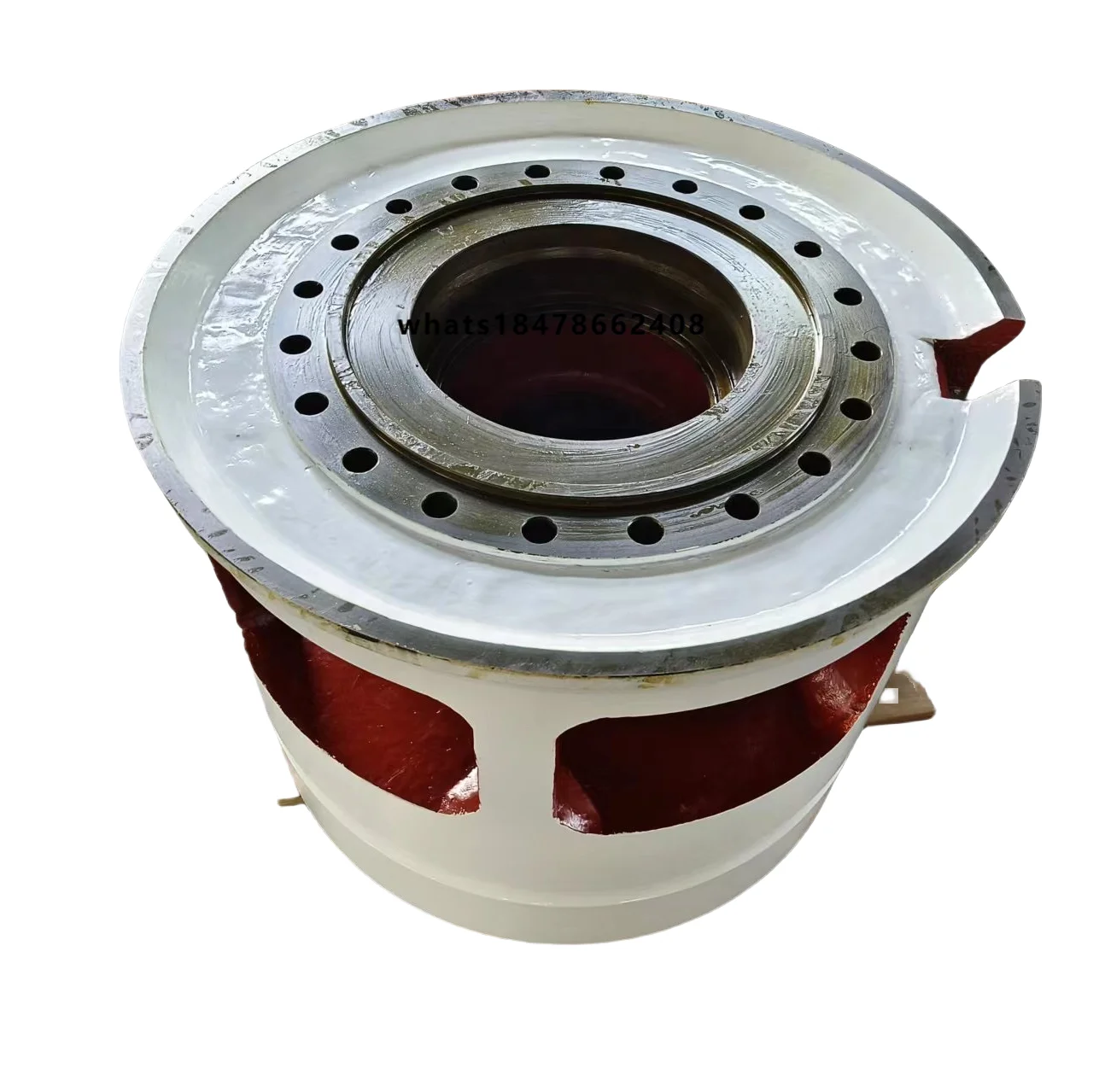 Factory Wholesale Terex TR60 Rear Wheel Hub Unique Shape Pattern New Metal 20013638 Heavy Duty Dump Truck Parts & Accessories