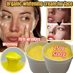 1KG Organic Whitening Cream Face Body Eye Turmeric Anti-wrinkle Women's Skin Care Beauty Cream